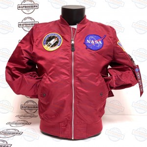 Куртка Alpha Industries L-2B NASA (Commander red)